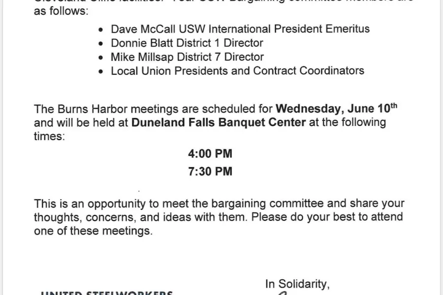 2026 Bargaining Committee Meeting